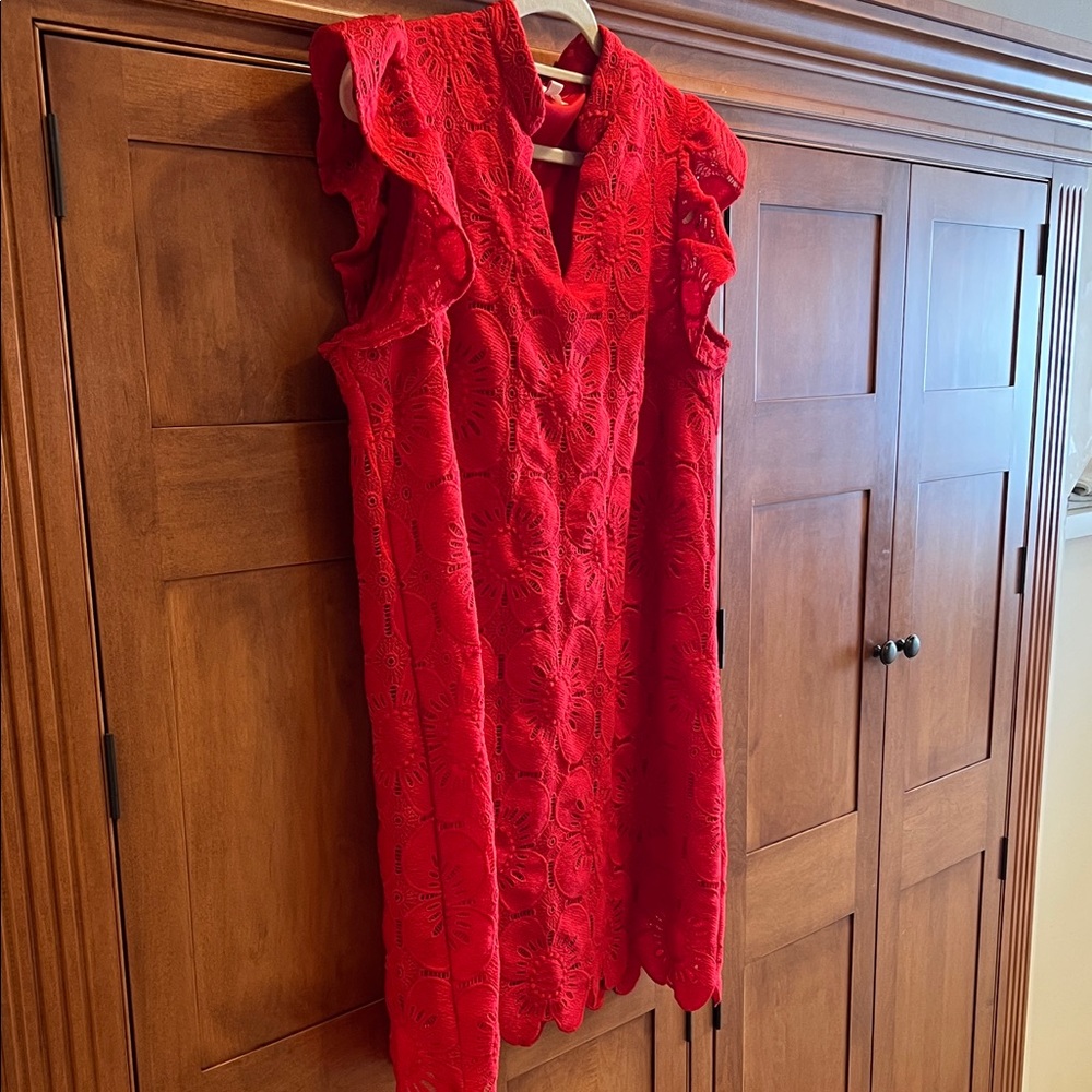 Flying Tomato Vibrant Red Mini Dress